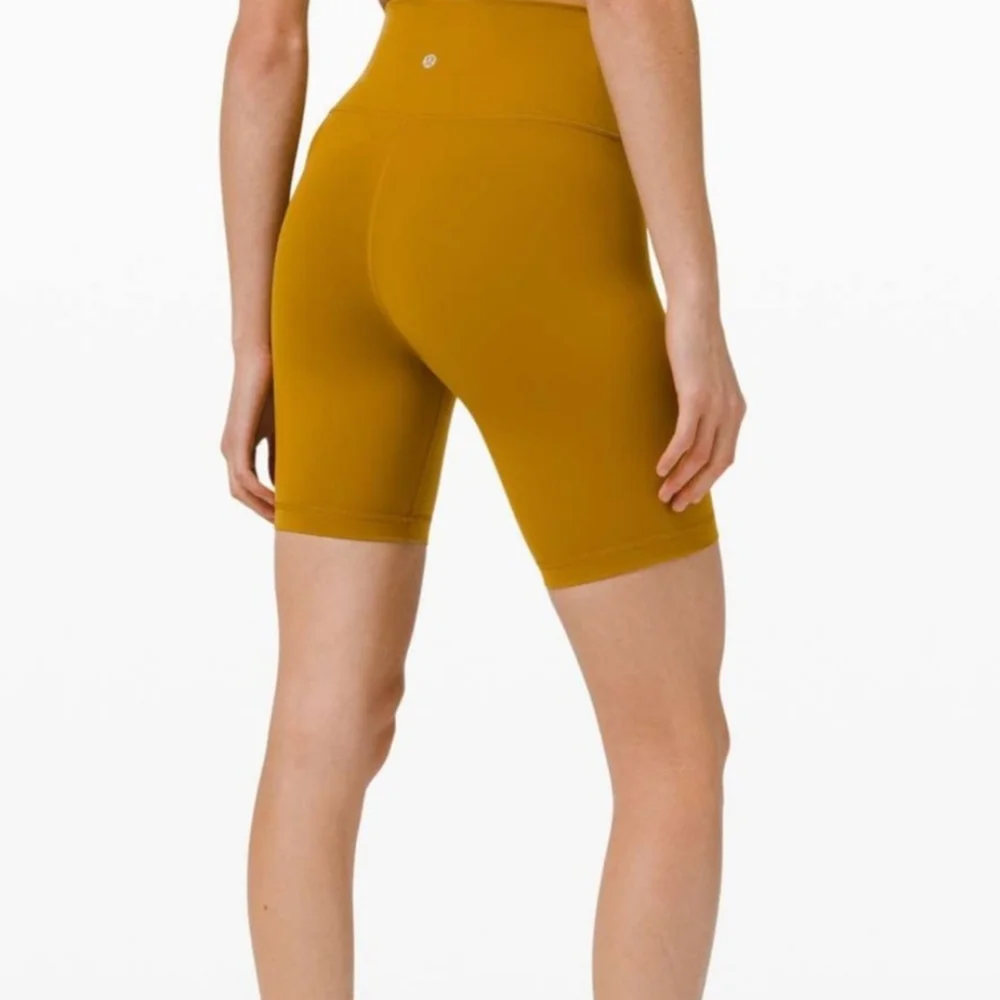 lululemon athletica Mustard Yellow Athletic Shorts - Picture 2 of 9